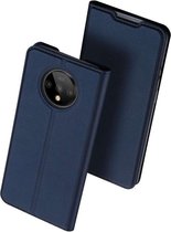 OnePlus 7T Wallet Slimline Hoesje - Navy