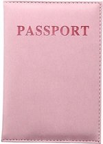 (Licht) Roze Paspoort Protector - Beschermhoes - Paspoorthouder - Cover - Mapje