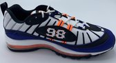 Nike Air Max 98 White/Deep Royal Blue - Maat 44