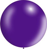 Paarse Reuze Ballon Metallic 60cm