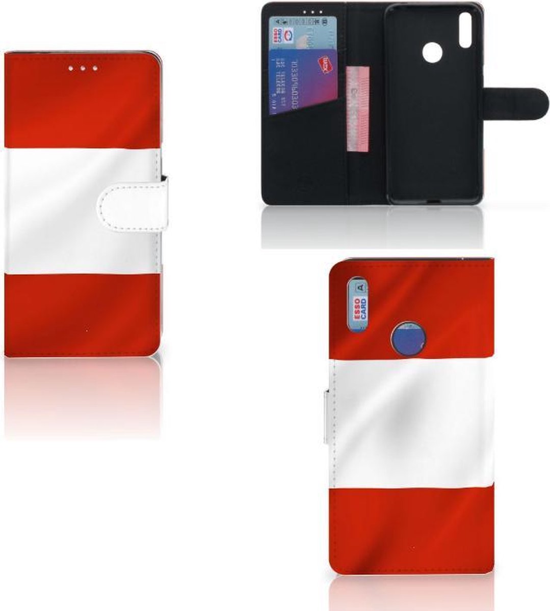 Huawei Y7 (2019) Bookstyle Case Oostenrijk