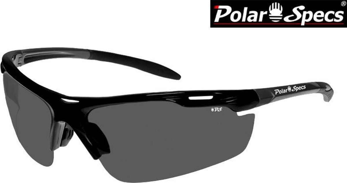 Polar Specs® Polariserende Zonnebril Velocity Sport PS9041 – Black –  Polarized Black –... | bol.com
