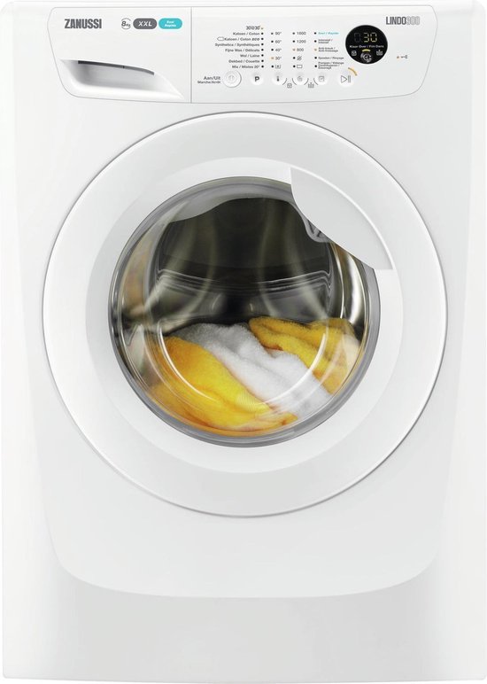 Wasmachine: Zanussi ZWF8163BW - Wasmachine - NL/FR, van het merk Zanussi