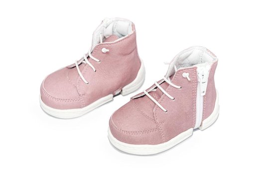 Roze babyschoenen met ritssluiting maat 19-20 | bol