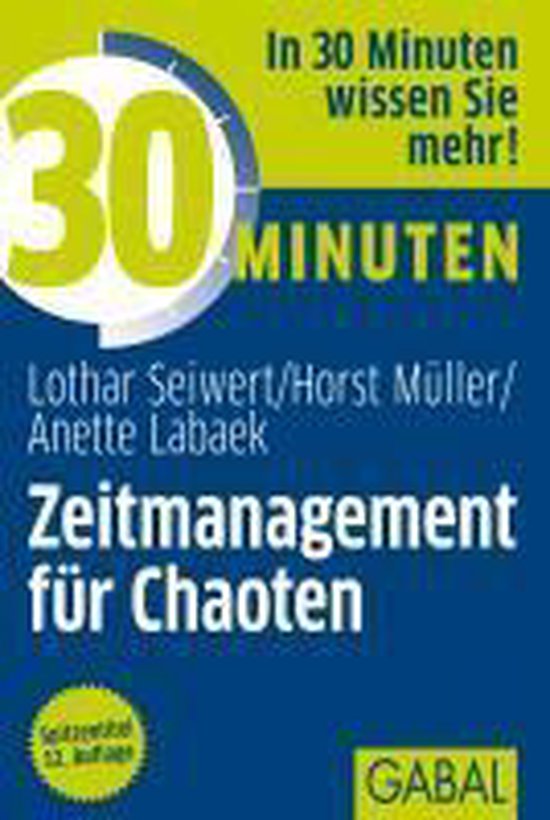 30 Minuten Zeitmanagement für Chaoten - cover