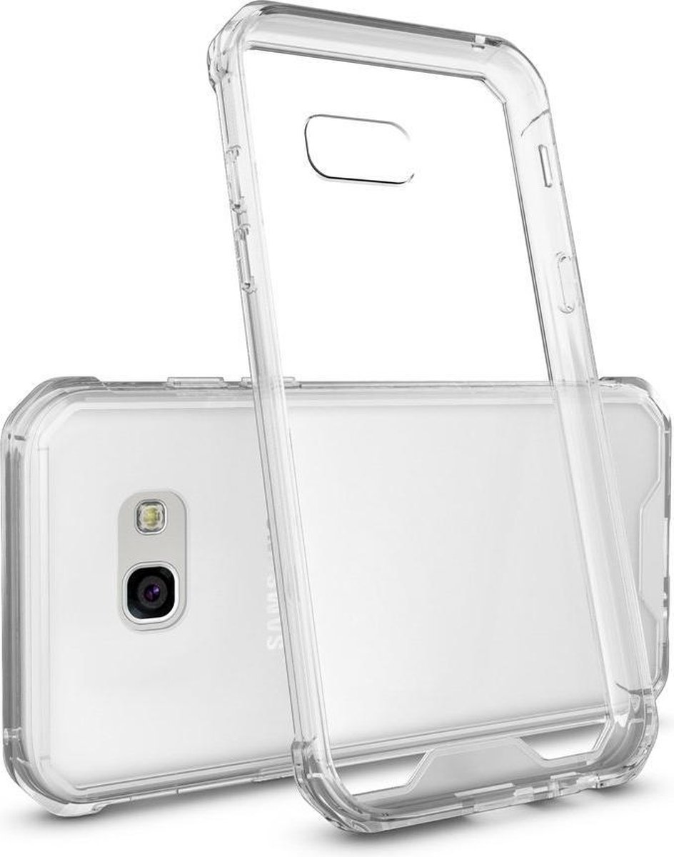 Shock Proof case hoesje Geschikt voor Samsung Galaxy A5 2017 - Transparant