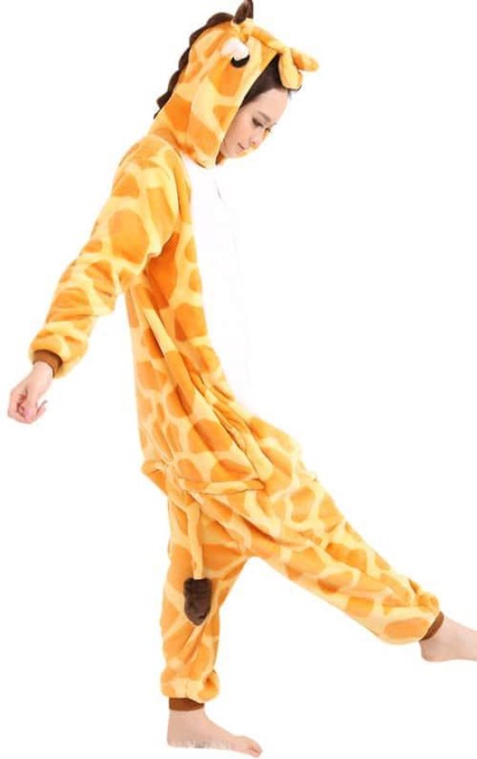 Hertogin verschil Roeispaan Giraffe Onesie Verkleedkleding - Volwassenen & Kinderen - XL (175-195 cm) |  bol.com