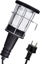 Werk/Looplamp E27 230V met 5m snoer met stekker IP44