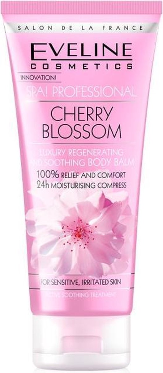 Eveline Cosmetics Spa! Profess. Cherry Blossom Luxury Regenerating & Soothing Body Balm 200ml.