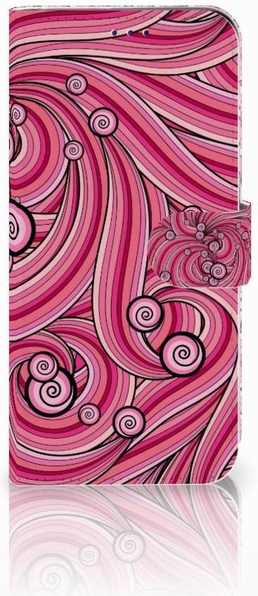 Samsung Galaxy A50 Hoesje Swirl Pink