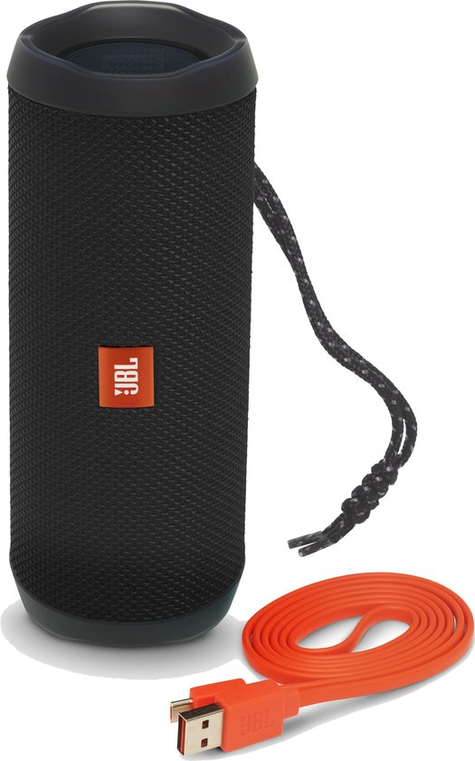 vitaliteit heldin Compliment JBL Flip 4 Zwart - Bluetooth Speaker | bol.com
