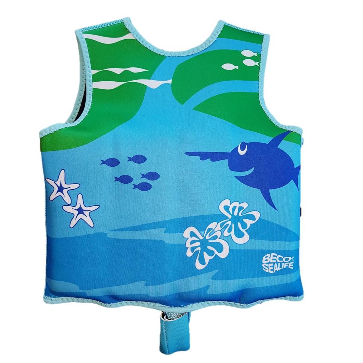 BECO - SEALIFE® Zwemvest kind - Drijfvest voor kinderen van 18 - 30 kg - Blauw/Groen — afbeelding 2