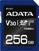 ADATA ASDX256GUI3V30S-R flashgeheugen 256 GB SDXC Klasse 10 UHS-I