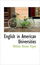 English in American Universities