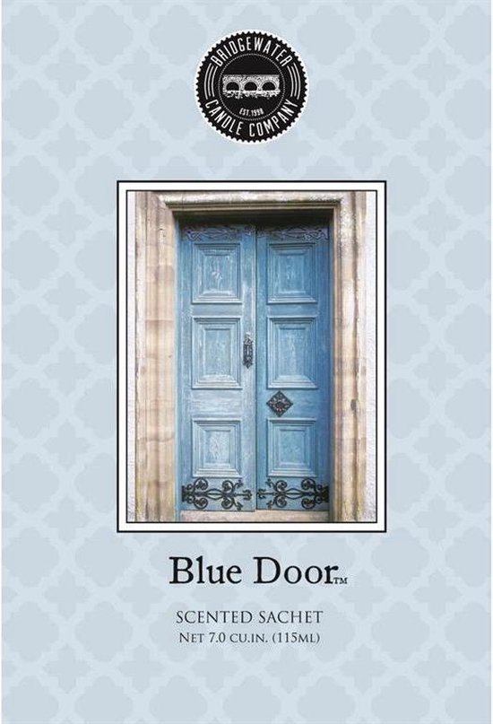 Home Society - Geurzakje blue door