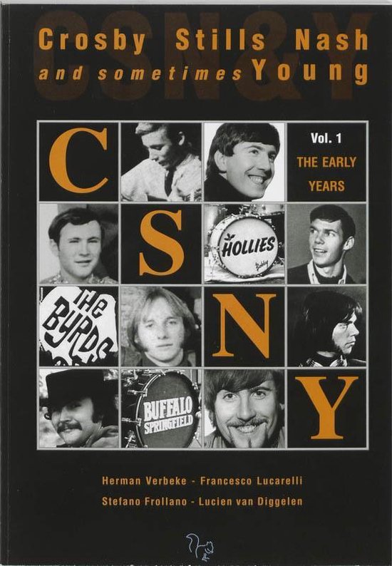 Cover van het boek 'Crosby, Stills, Nash & sometimes Young / Nederlandse editie' van Herman Verbeke