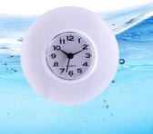 | Horloge de douche | Horloge de salle de bain | Horloge de Cuisine| Horloge couleur| Horloge murale| Pour sous la douche |Étanche | Avec ventouse | L'horloge | Étanchéité |Batterie incluse | Blanc |
