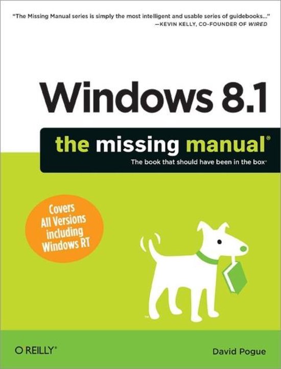 Windows 8 1 The Missing Manual - cover
