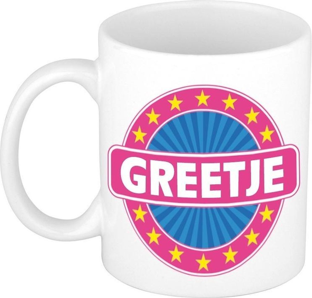 Greetje naam koffie mok / beker 300 ml  - namen mokken