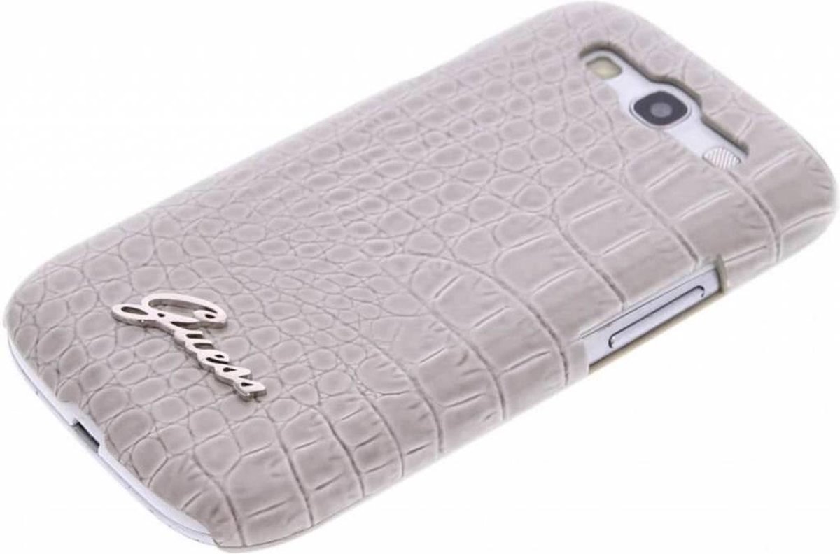 Guess Crocodile Samsung Galaxy S3 Hardcase Shiny Beige