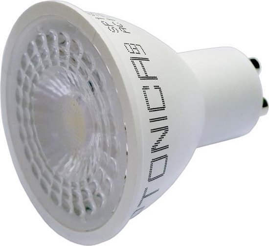 Weerkaatsing advies bladerdeeg Set van 4 x GU10 LED Spot 5W 400 lumen OPTONICA Warm wit licht | bol.com