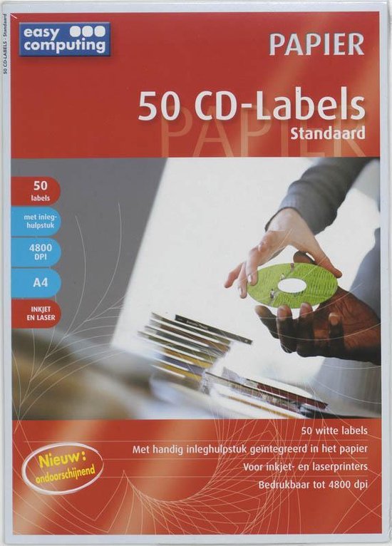 Easy Computing CD labels 50 labels bol