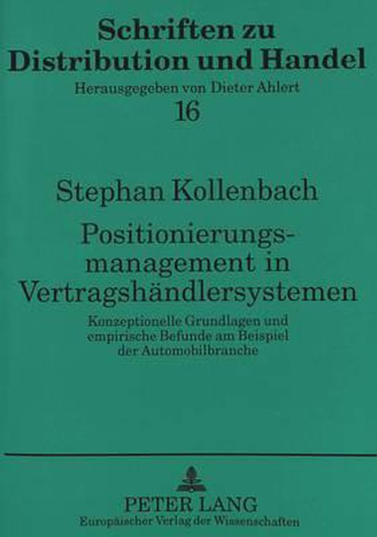 Positionierungsmanagement in Vertragshändlersystemen - cover
