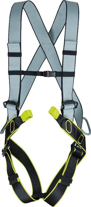 Foto: Edelrid solid klimriem l groen zwart