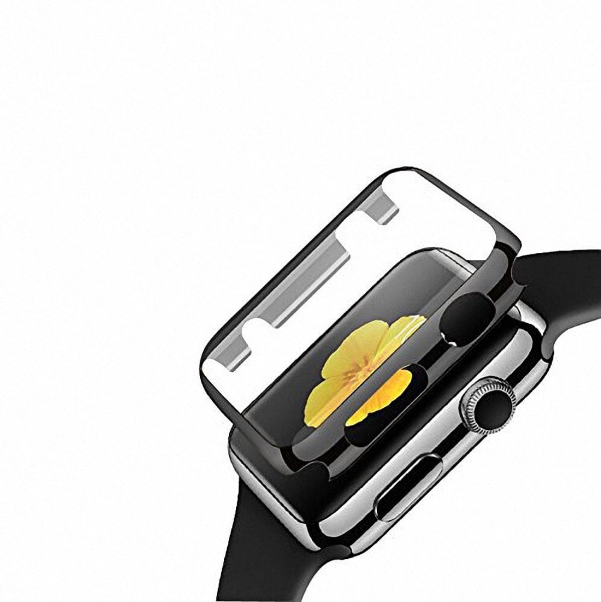 Beschermhoes - Apple Watch Series 2 42mm - zwart - 4H bescherming