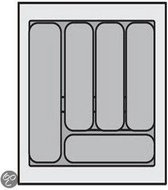 Bestekbak Organiser universeel inzetbaar, 351 - 400 mm breed, 441 - 520 mm diep.