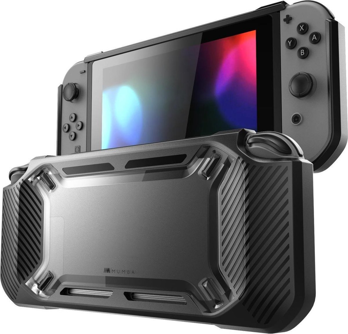 Zwarte Heavy Duty Nintendo Switch Case Beschermhoes