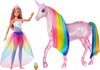 foto van *Zoë* Barbie Dreamtopia Magische Lichtjes Eenhoorn met Prinsessenpop - Barbiepop