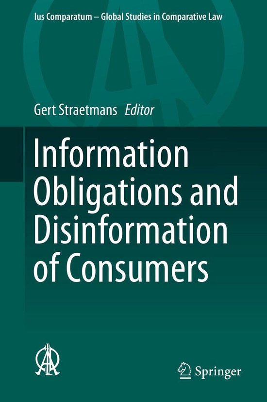Law and Criminology (R0) - Information Obligations and Disin ... - cover