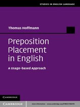 Studies in English Language -  Preposition Placement in English