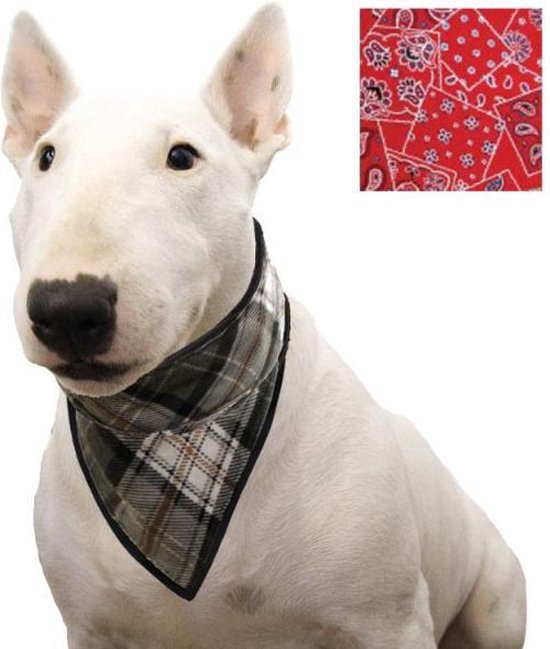 Aqua Coolkeeper Koelbandana Hond Red Western Maat XL