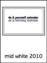 Mid White 2018 - Blanko Mid Format. Kalender zum Selbstgestalten