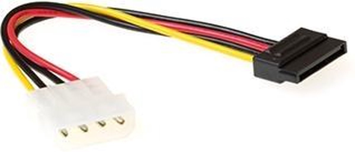 Ewent Verloopkabel SATA Voeding Verloopkabel 0,15 meter 5.25apparaten aansluiten op SATA