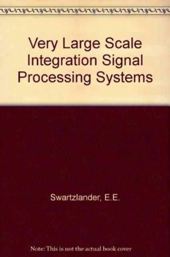 VLSI Signal Processing Systems, Earl E. Swartzlander 9780898382075