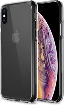 Extra Stevige Back Cover voor Apple iPhone X | iPhone XS | Transparant Ultra Dunne Case | Hoogwaardig TPU en Hardcover Hoesje