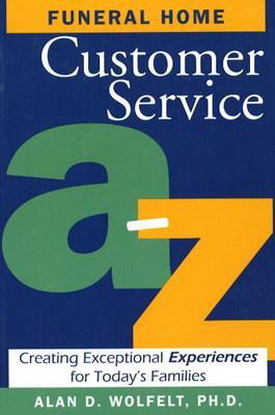 Funeral Home Customer Service A-Z - cover