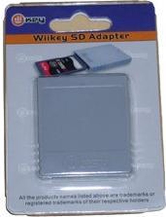 Brauch SD Kaart Adapter voor Wii en GameCube | bol.com