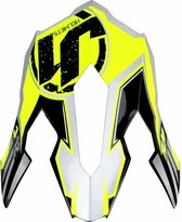 Just1 J12 Helmklep-Just1 J12 Flame Yellow/Black