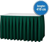 Buffetrok Boxpleat 250% - 410x73cm - Donkergroen