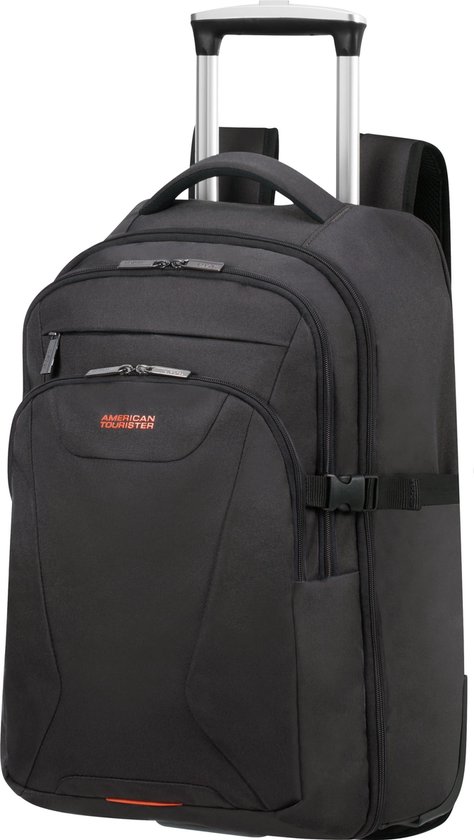 American Tourister Laptoptrolley - At Work Laptop Backpack op wielen  15.6... | bol.com