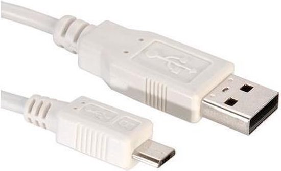 Cavo USB Nilox 1,8 Metri – USB 2.0 Da A A B, Bianco, Velocità 480 Mbit/s