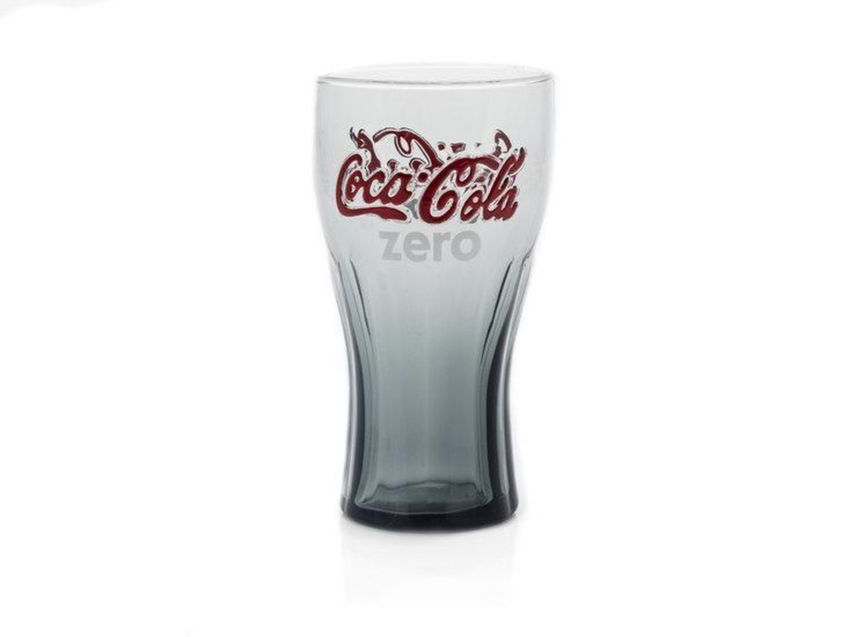 Coca Cola Zero Contour Longdrinkglas | 27 cl | 6 stuks | bol.com