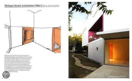 Cover van het boek 'Moderne huizen - van schets tot gebouw'