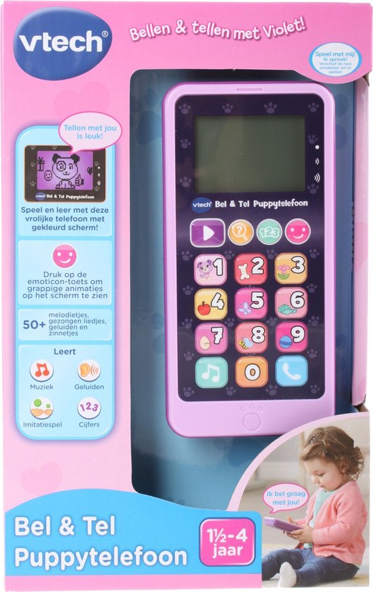 VTech Bel & Puppytelefoon - Educatief Babyspeelgoed | bol.com