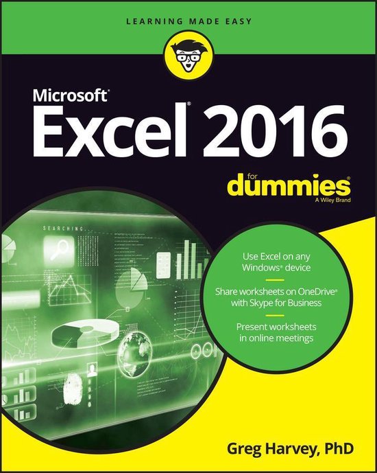 Excel 2016 For Dummies - cover