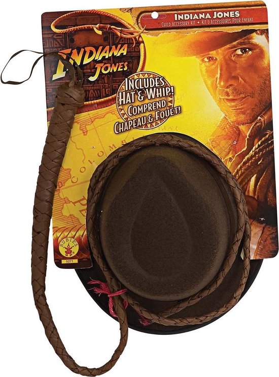 Indiana Jones™ accessoire set - Verkleedattribuut - One size" | bol.com